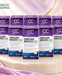 【十盒優惠】Cobeco CC Fabulous Breast Tabs 天然豐胸丸 90粒 | 荷蘭製造 超多好評 無副作用 升Cup美胸
