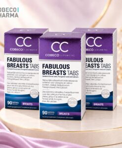 【三盒優惠】Cobeco CC Fabulous Breast Tabs 天然豐胸丸 90粒 | 荷蘭製造 超多好評 無副作用 升Cup美胸