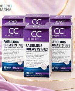 【六盒優惠】Cobeco CC Fabulous Breast Tabs 天然豐胸丸 90粒 | 荷蘭製造 超多好評 無副作用 升Cup美胸