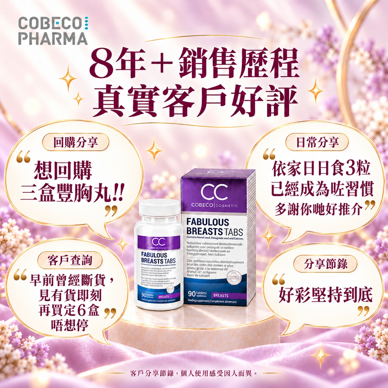 cobeco-breast-tabs-90capsules-review cobeco-豐胸丸-好唔好