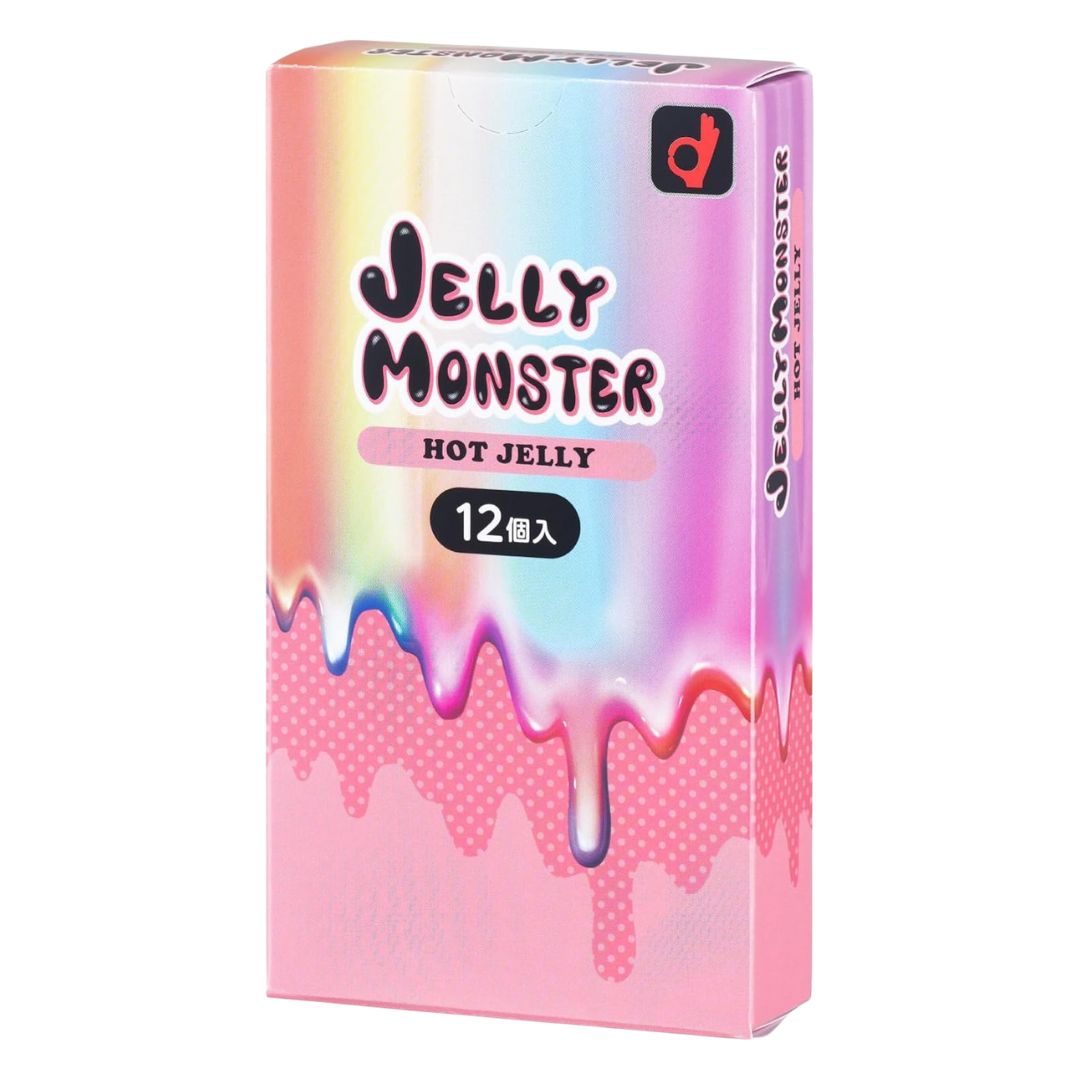 岡本 Jelly Monster 熱感果凍乳膠安全套 12片裝 (日版)