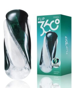 【新品上架】TENGA FLIP 360 全方位扭轉飛機杯- AURORA GREEN 極光綠（可重用）