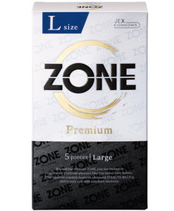【新品上架】日本JEX ZONE Premium L 大碼乳膠安全套（5片裝）