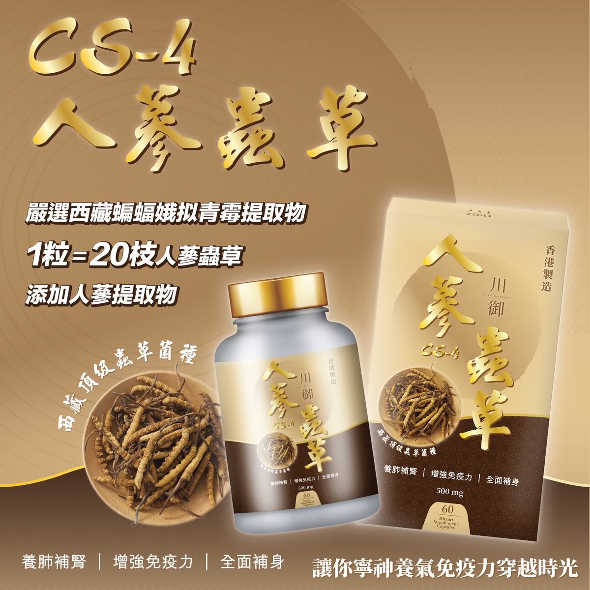 川御 人參蟲草 Cs-4 1