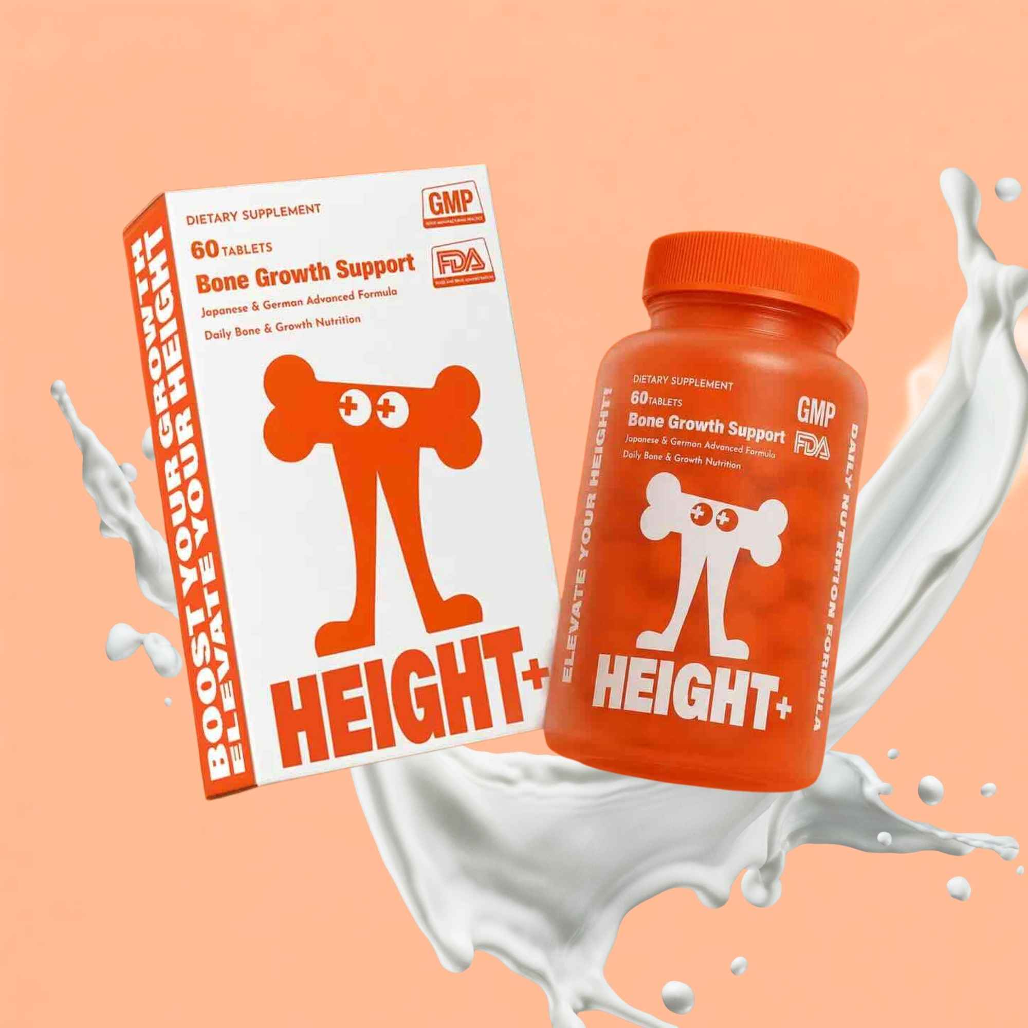 BOOSTER+ HEIGHT+ 成長骨骼營養配方 (60片裝)