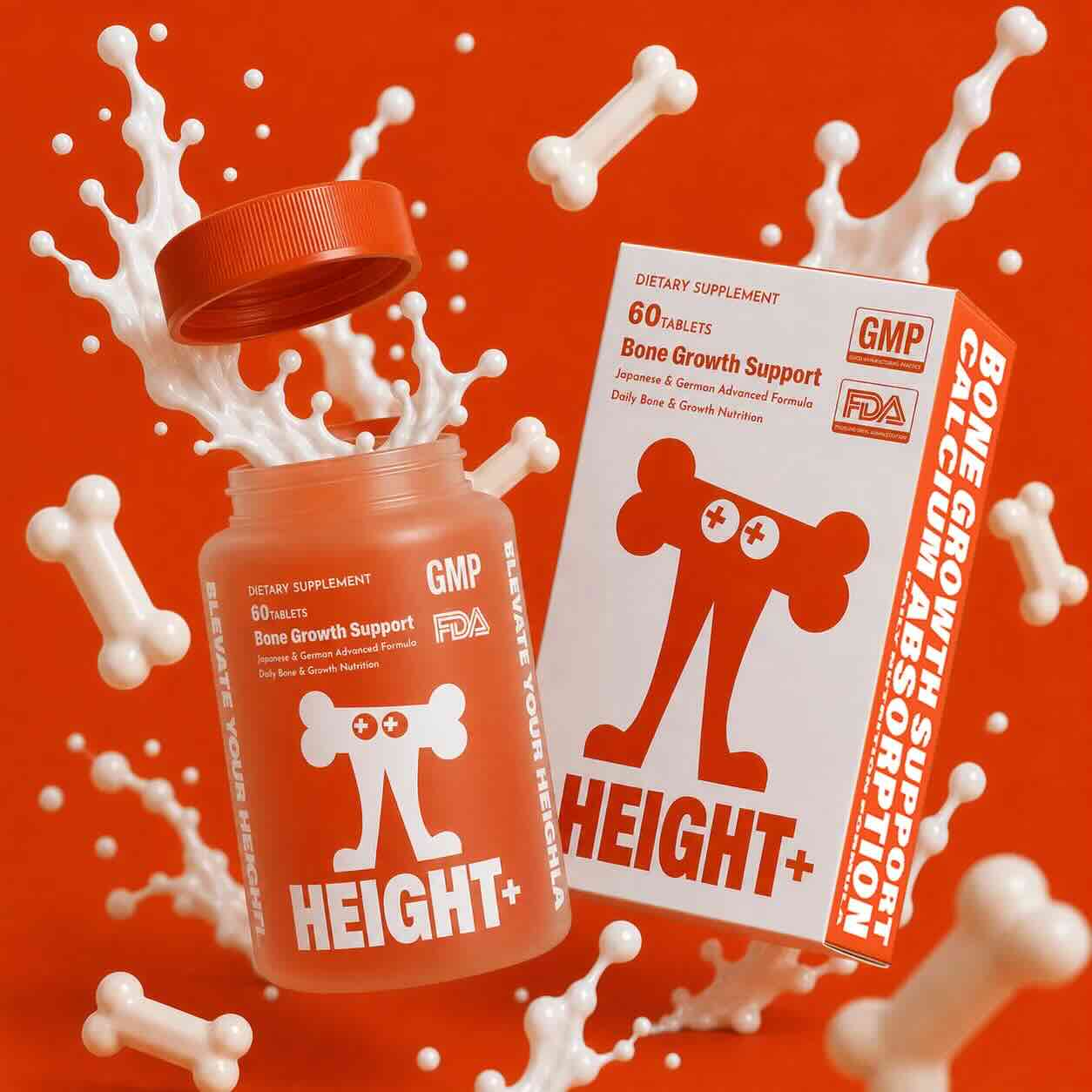 BOOSTER+ HEIGHT+ 成長骨骼營養配方 (60片裝)2